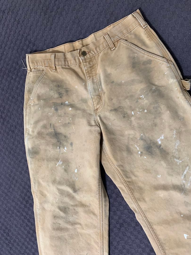【鉄板餃子】00s “carhartt” ダックペインターパンツ USA製