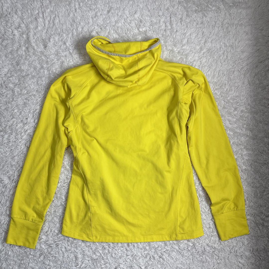 アークテリクス zoa hoody サムホール ハーフジップ フリース M 黄色