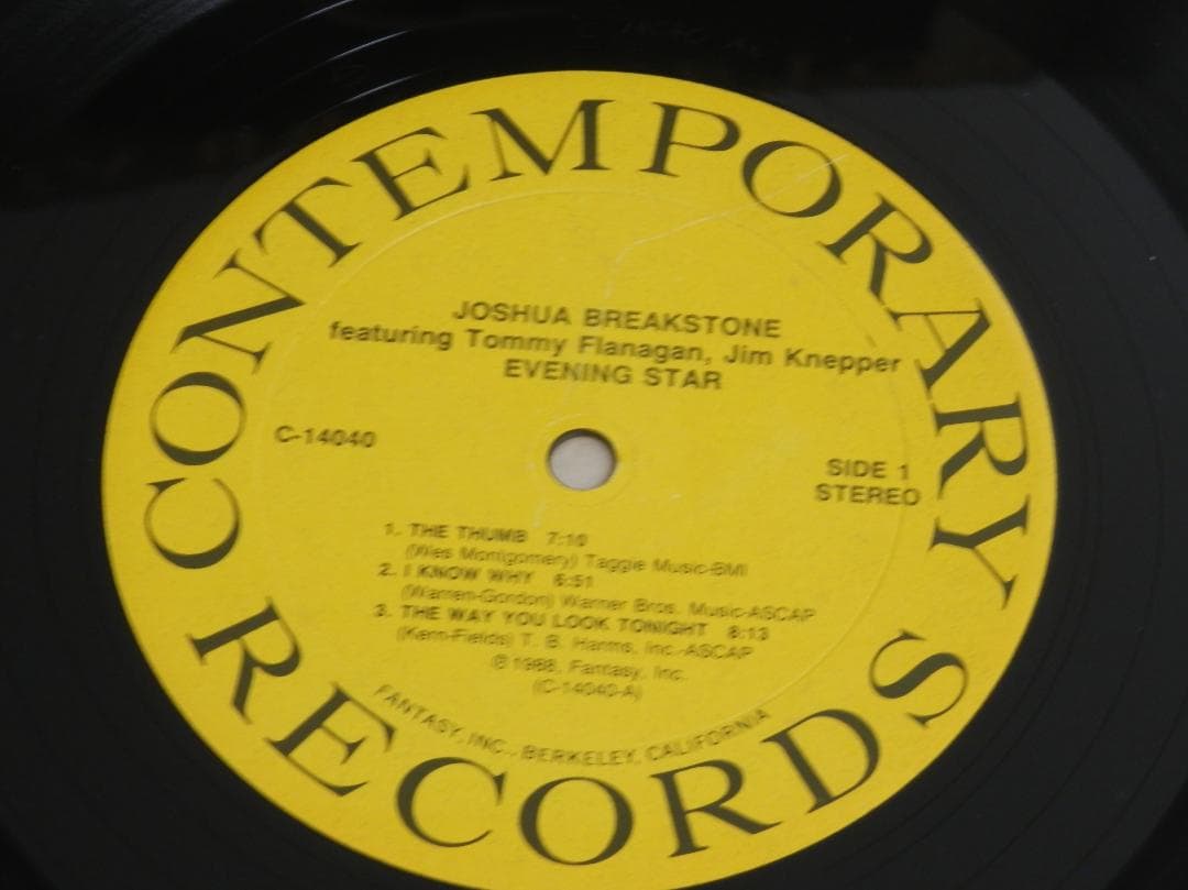 JAZZ レコード 4セット　ジョシュア・ブレイクストーン / ロン・カーター
