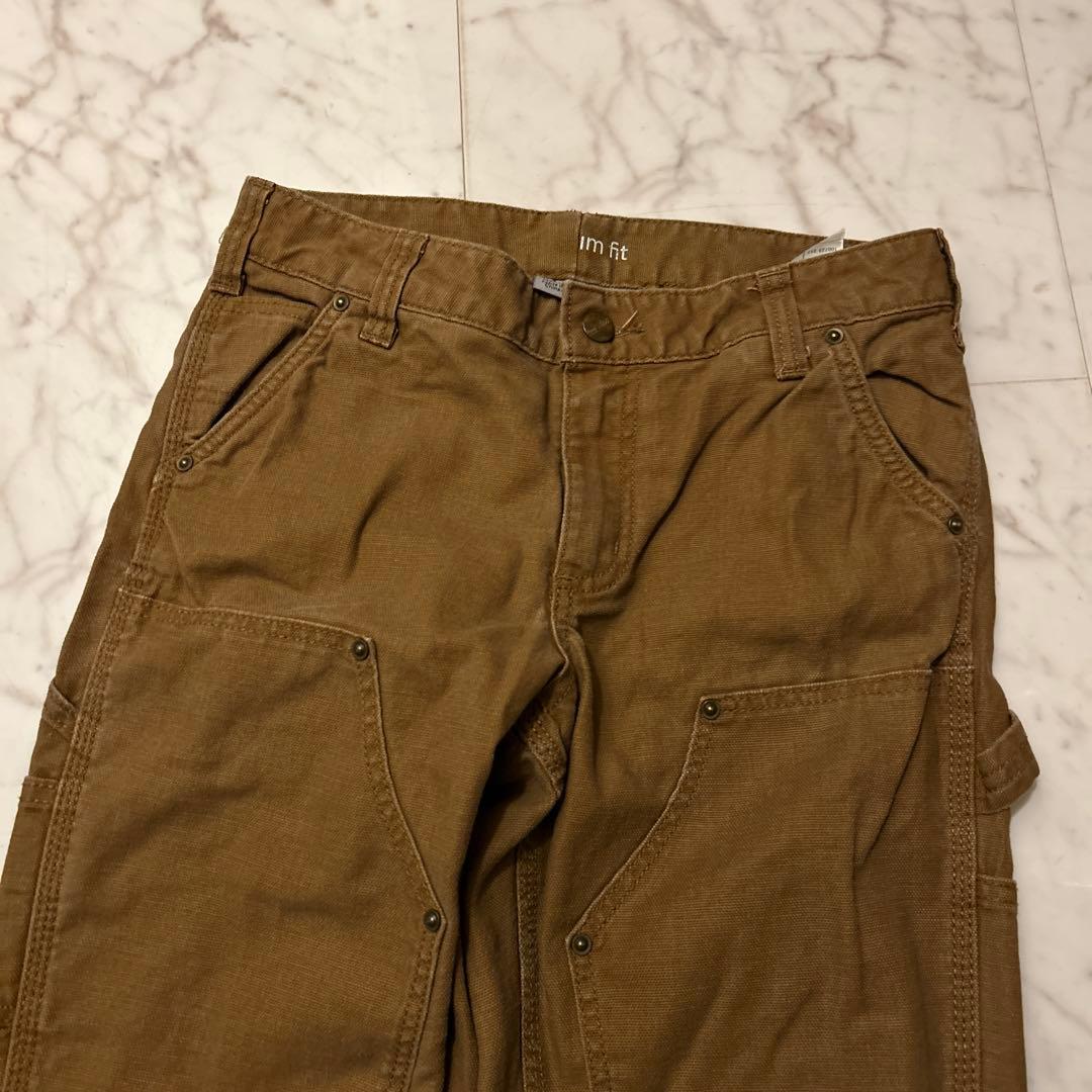 Carhartt ブラウン カーゴパンツ