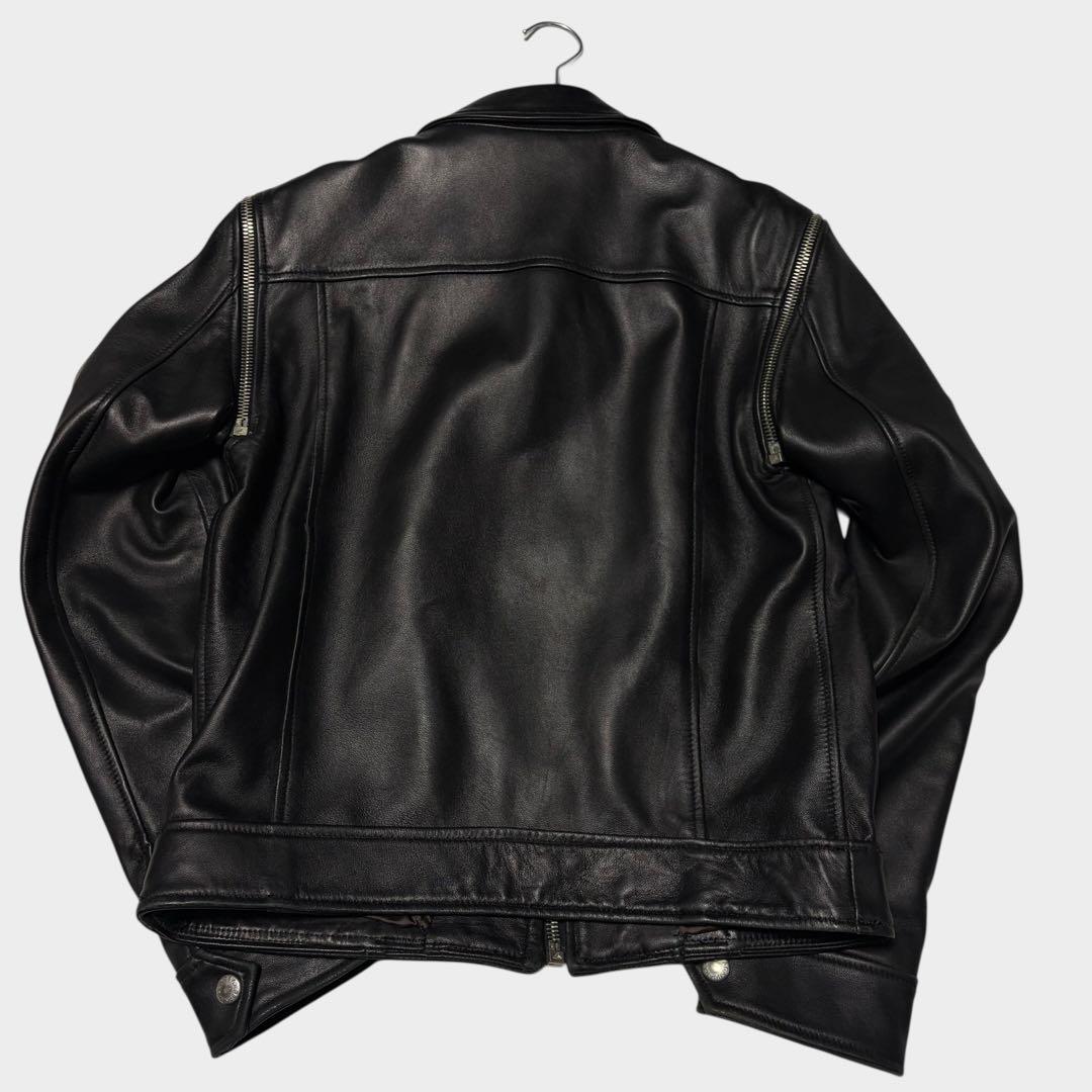 ジャケット・アウター 00's DOLCE&GABBANA Multi Zip Leather 46