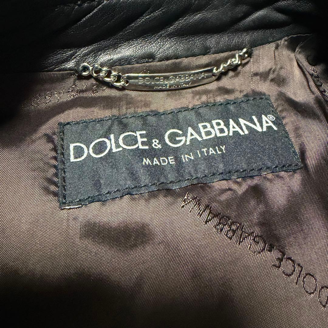 ジャケット・アウター 00's DOLCE&GABBANA Multi Zip Leather 46