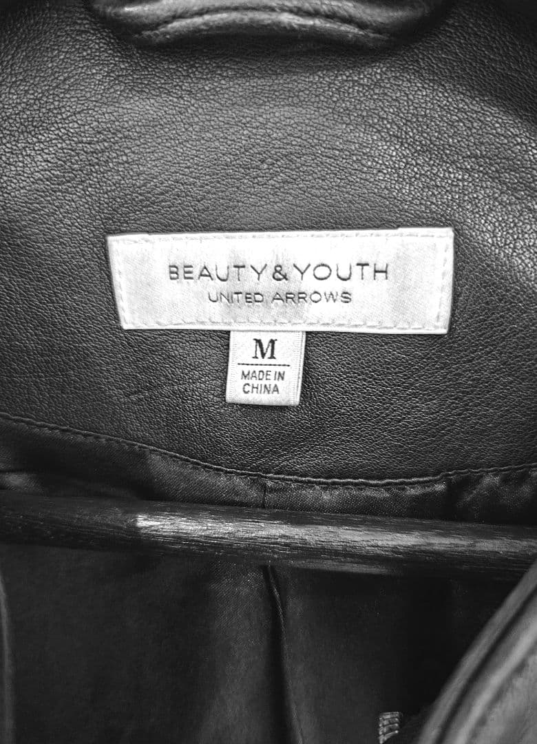 BEAUTY&YOUTH UNITED ARROWS レザージャケット M