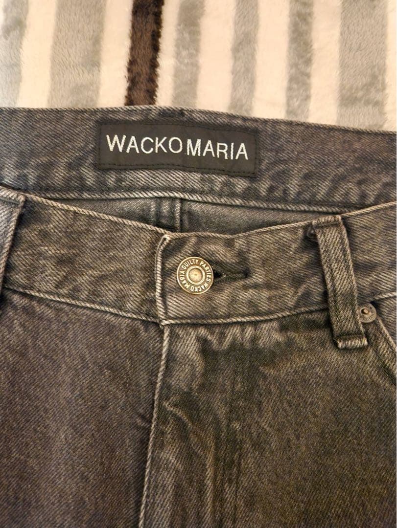 パンツ WACKO MARIA WASHED DENIM PANTS