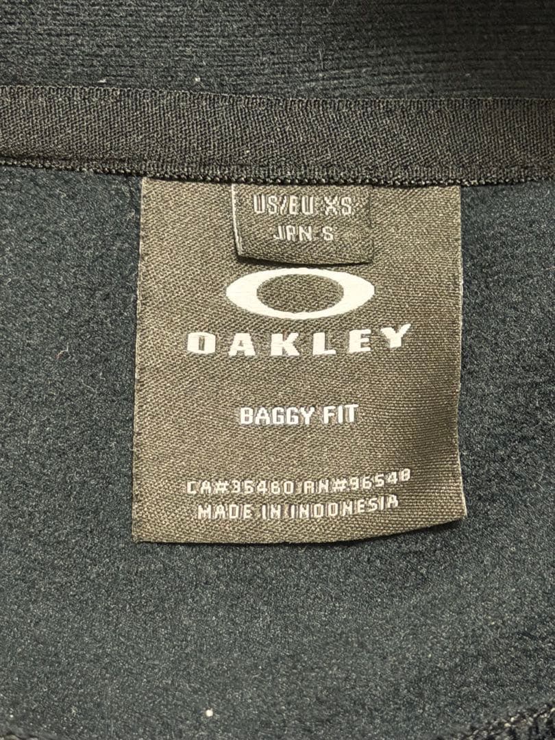 【S】OAKLEY バギーフィット フード付きジャケット パーカー オークリー