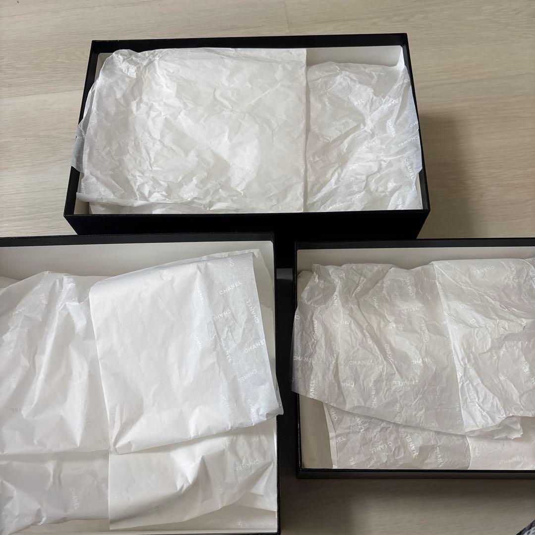シャネル　靴箱　4箱セット