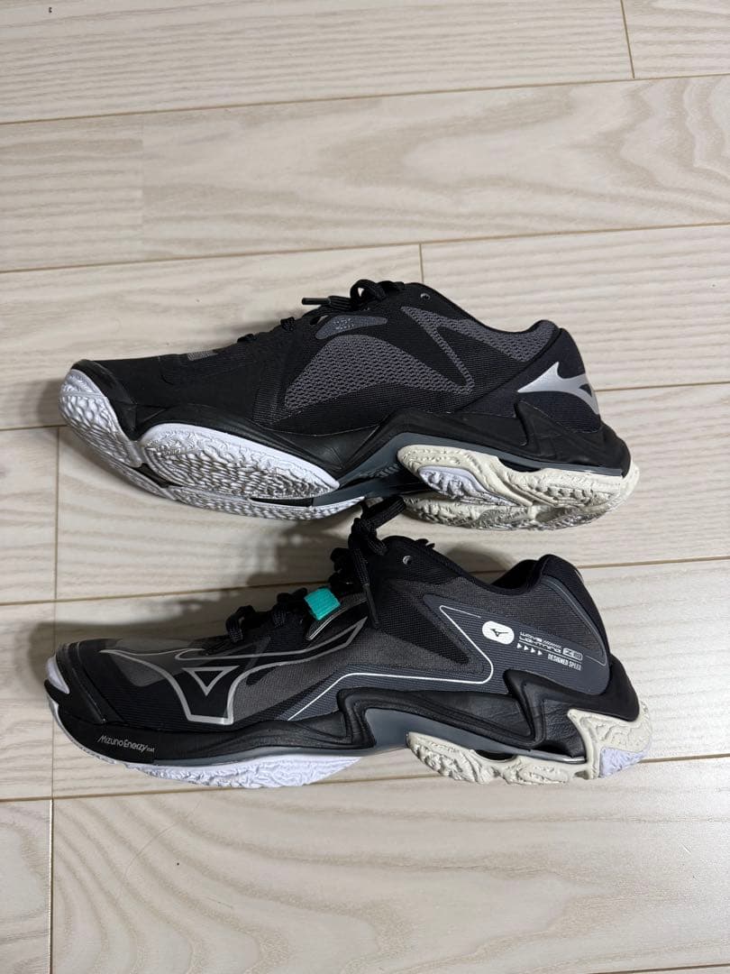 Mizuno バレーボールシューズ ブラック/ターコイズ