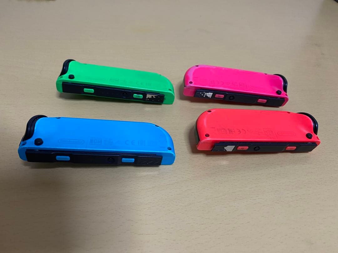 【画面美品】Nintendo Switch 本体 オレンジ 青 緑 ピンク