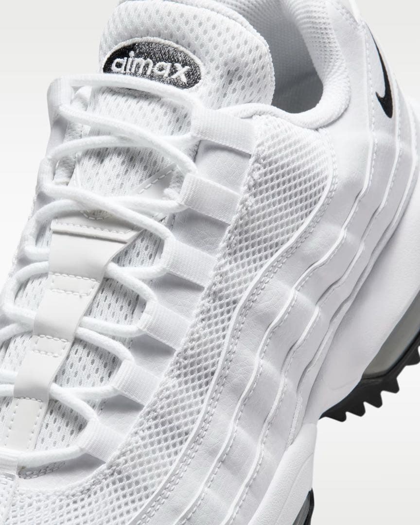 NIKE エアマックス95G ホワイト　ゴルフシューズ
