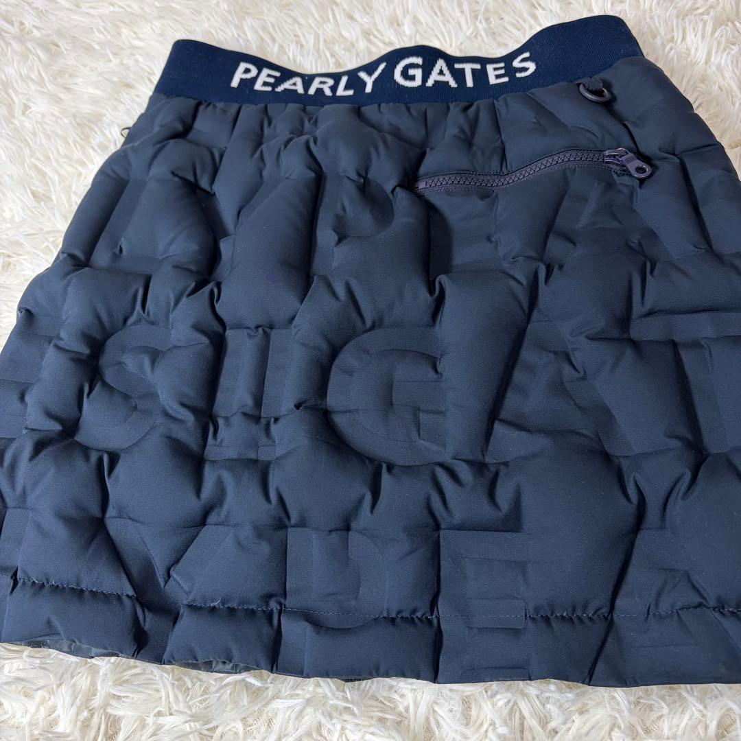 パーリーゲイツ PEARLY GATES ダウンスカート ゴルフ サイズ0