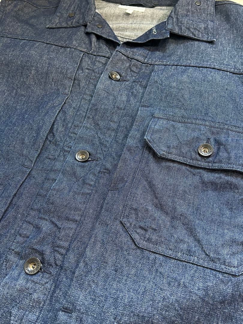ENGINEEREDGARMENTS エンジニアードガーメンツデニムジャケットL
