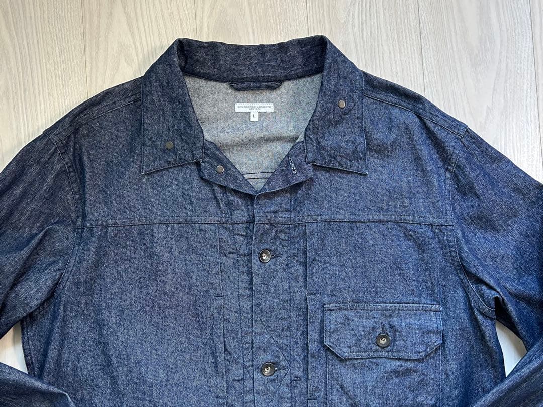 ENGINEEREDGARMENTS エンジニアードガーメンツデニムジャケットL