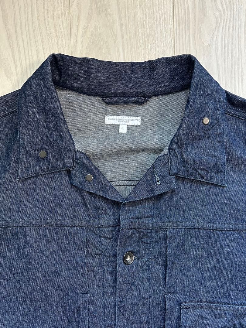 ENGINEEREDGARMENTS エンジニアードガーメンツデニムジャケットL
