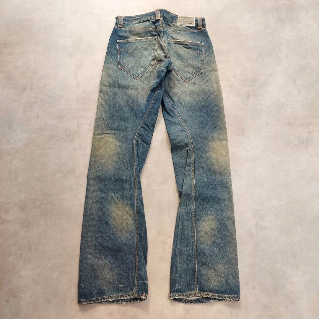リーバイス エンジニアード ジーンズ W32 フレア 00s 立体 18650
