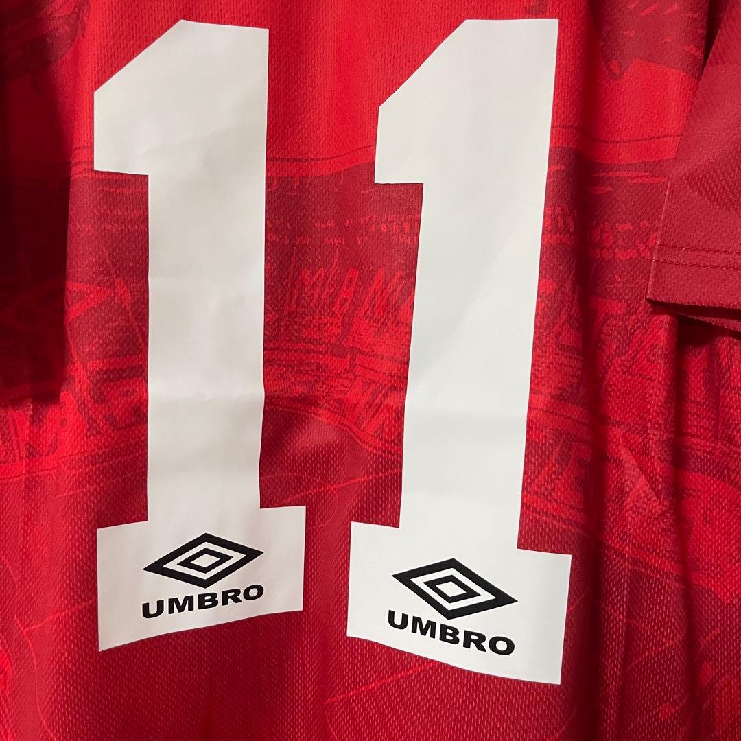 マンチェスターユナイテッド1994/96ギグスサッカーユニフォーム