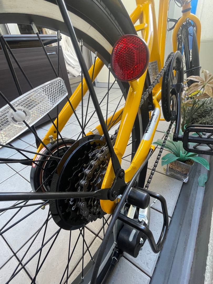HUMMER 折りたたみ自転車 イエロー，キャンプ，可変ギア，2024年購入
