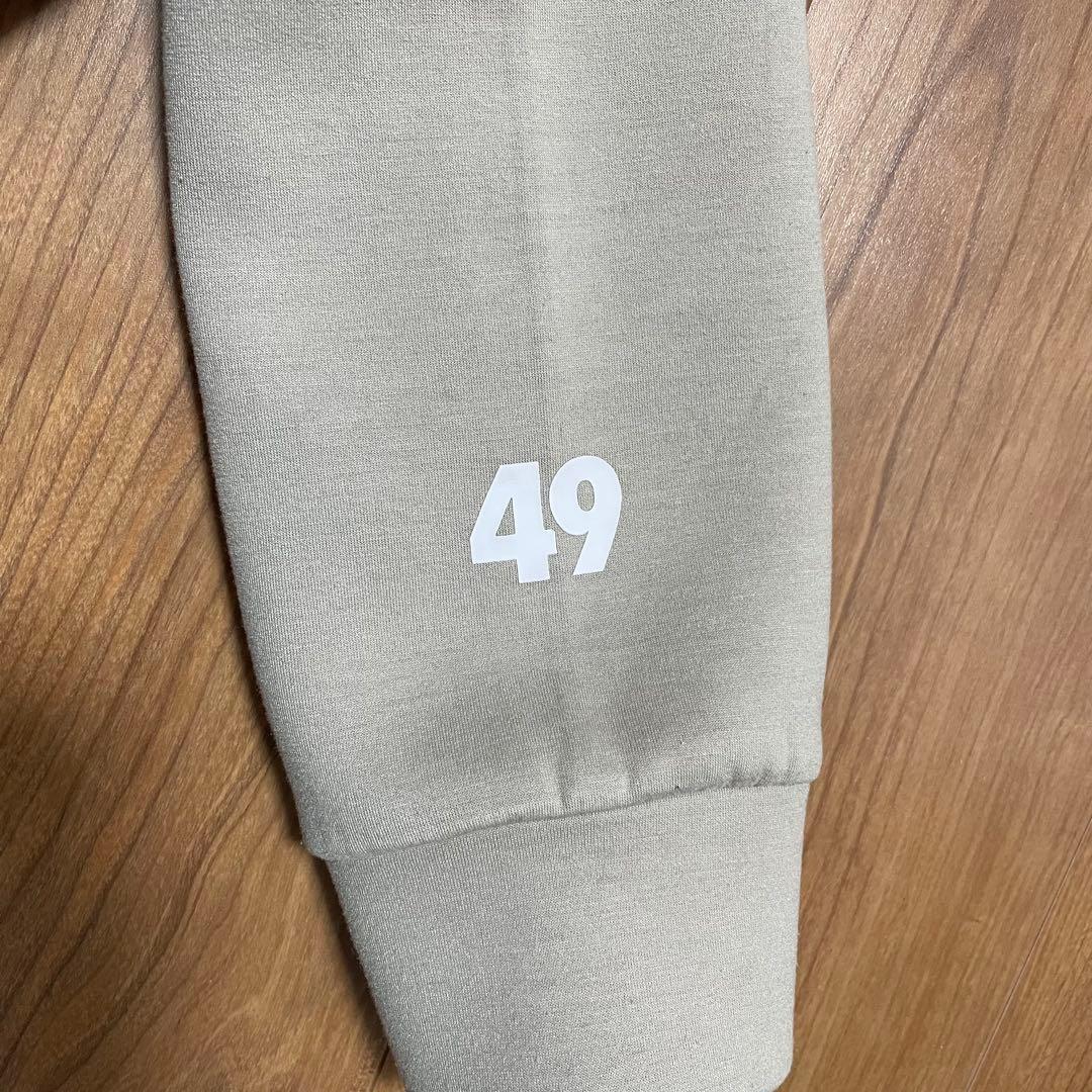 TFW49 クルーネック　スウェット　XL ベージュ　ゴルフ　トレーナー