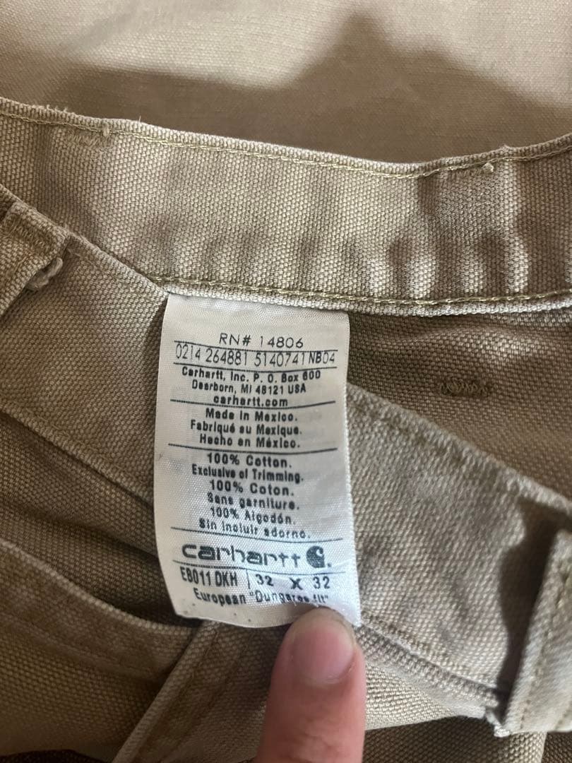 Carhartt ベージュ ペインターパンツ32×32ゴールデンサイズ
