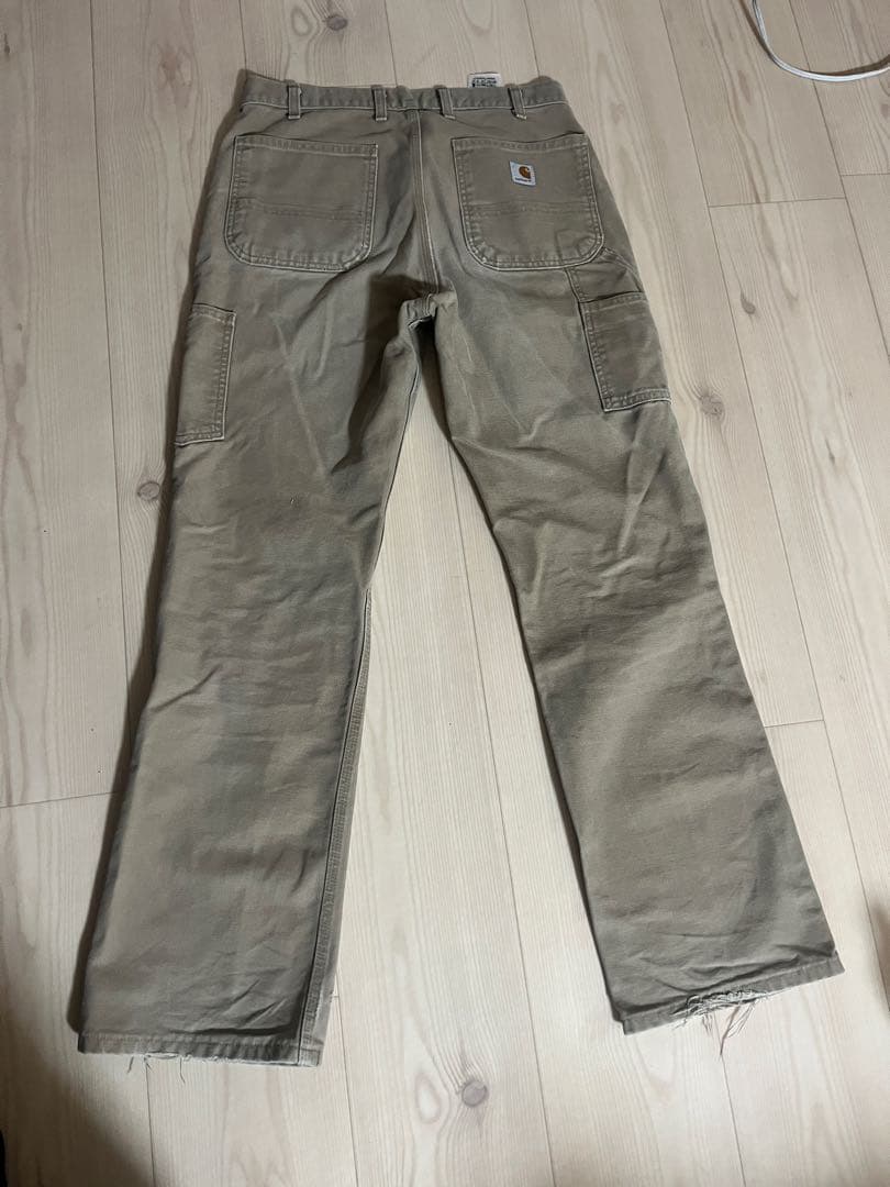 Carhartt ベージュ ペインターパンツ32×32ゴールデンサイズ
