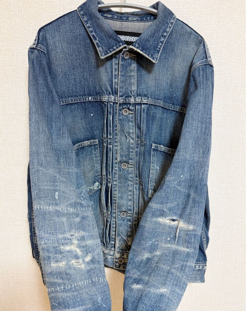 美品 ネイバーフッド SAVAGE.STOCKMAN TYPE-B C-JKT
