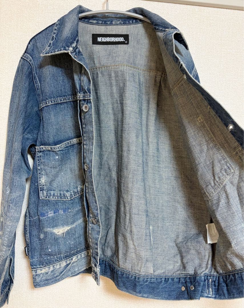 美品 ネイバーフッド SAVAGE.STOCKMAN TYPE-B C-JKT