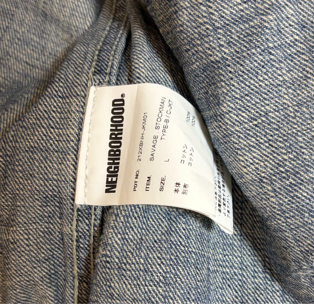美品 ネイバーフッド SAVAGE.STOCKMAN TYPE-B C-JKT