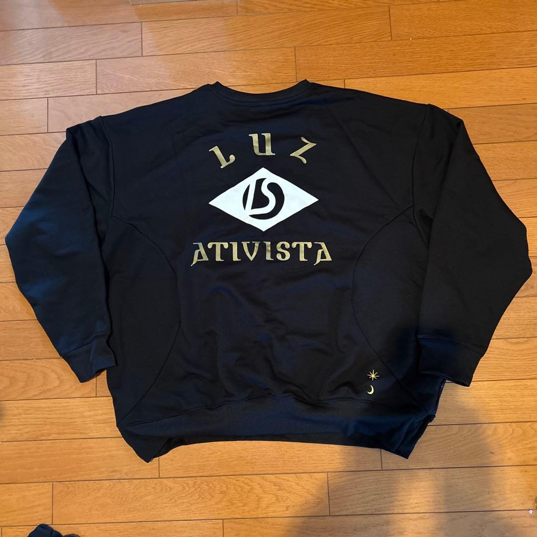 LUZeSOMBRA ブラックジャージ Lサイズ　サルエルパンツ