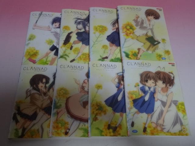 DVD CLANNAD クラナド 1期+2期+劇場 17巻 全巻 レンタル