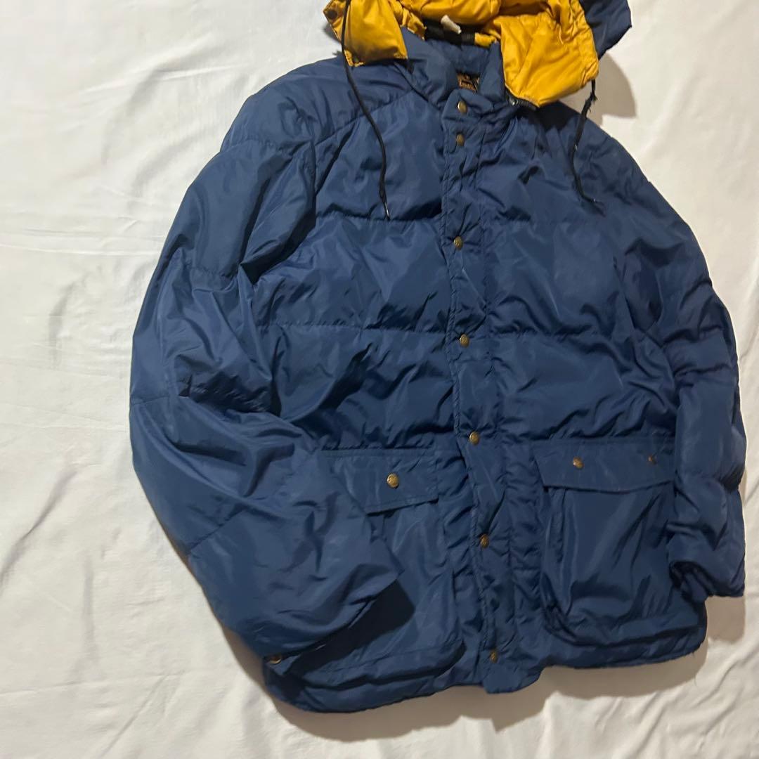 A*o様 Eddie Bauer 黒タグ プレミアムグースダウン　ネイビー　イエ