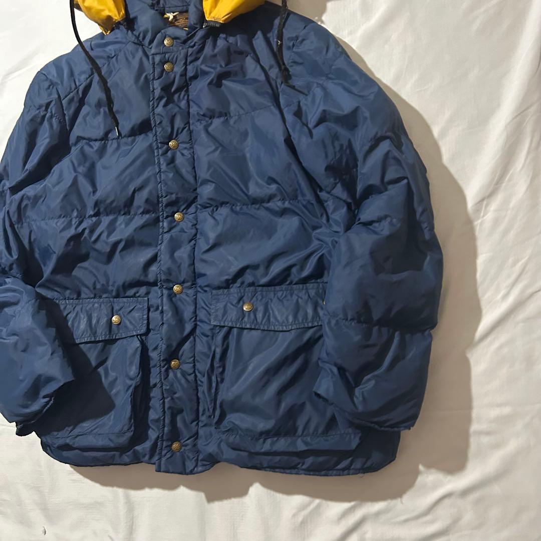 A*o様 Eddie Bauer 黒タグ プレミアムグースダウン　ネイビー　イエ