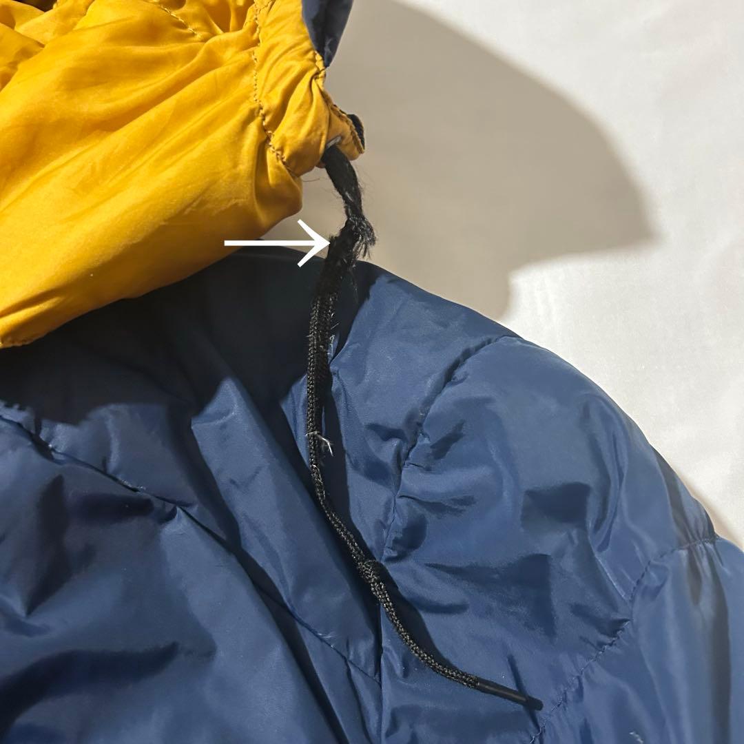 A*o様 Eddie Bauer 黒タグ プレミアムグースダウン　ネイビー　イエ