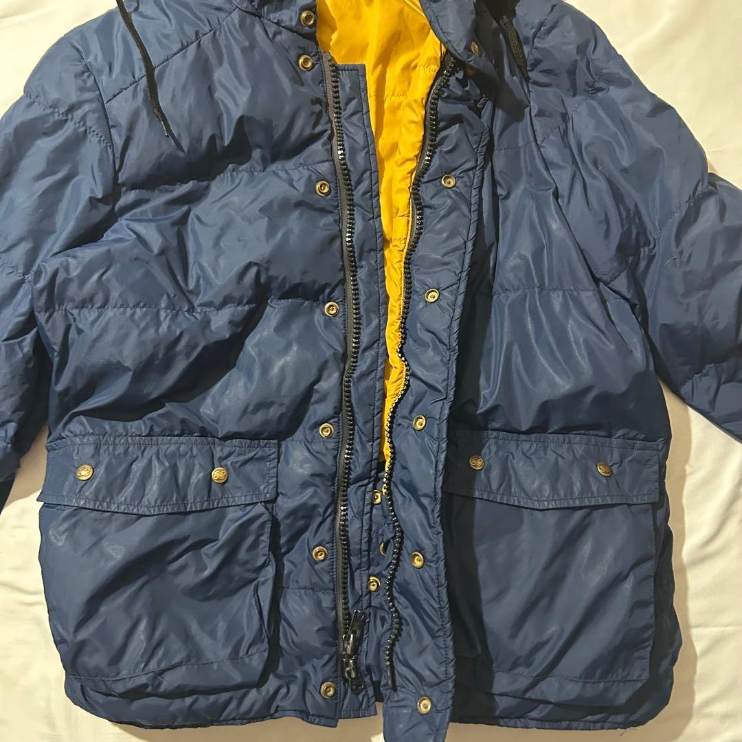 A*o様 Eddie Bauer 黒タグ プレミアムグースダウン　ネイビー　イエ