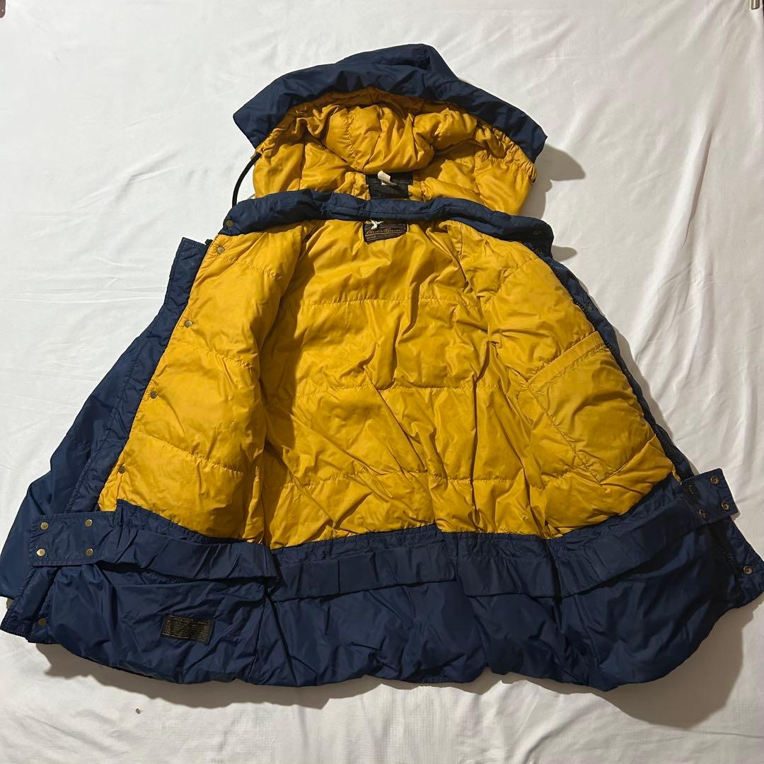 A*o様 Eddie Bauer 黒タグ プレミアムグースダウン　ネイビー　イエ