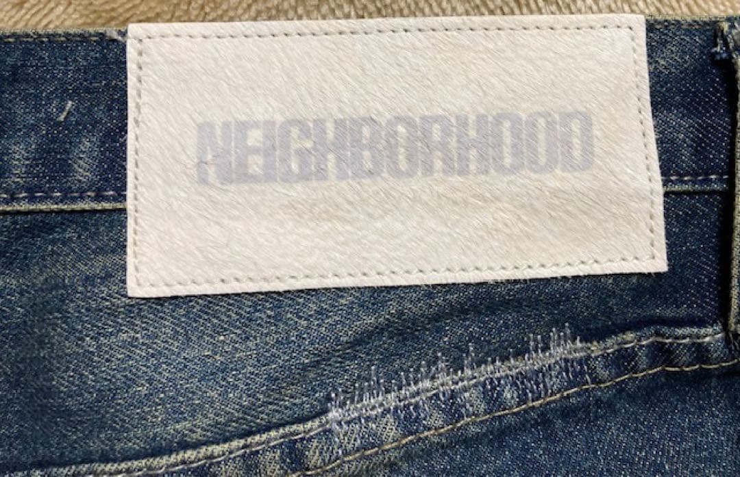 NEIGHBORHOOD ダメージデニムパンツ 222 DP-Basic未使用品