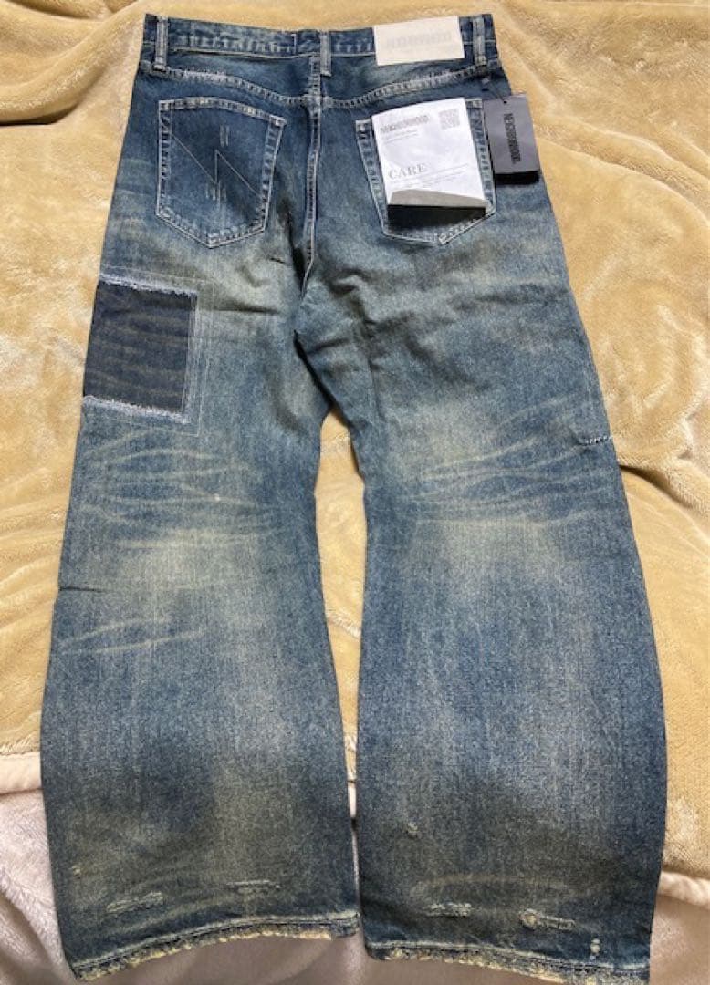 NEIGHBORHOOD ダメージデニムパンツ 222 DP-Basic未使用品