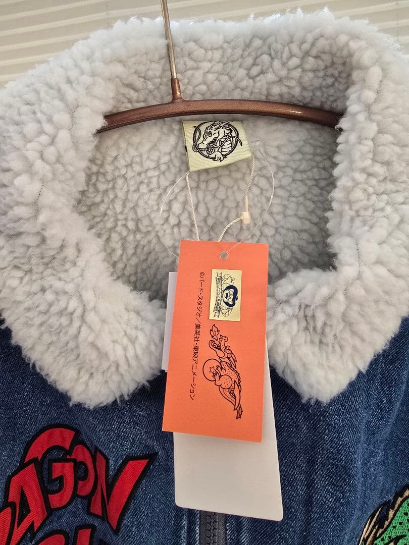 BREEZE ドラゴンボールコラボ デニムボアジャケット 大人サイズ L 新品