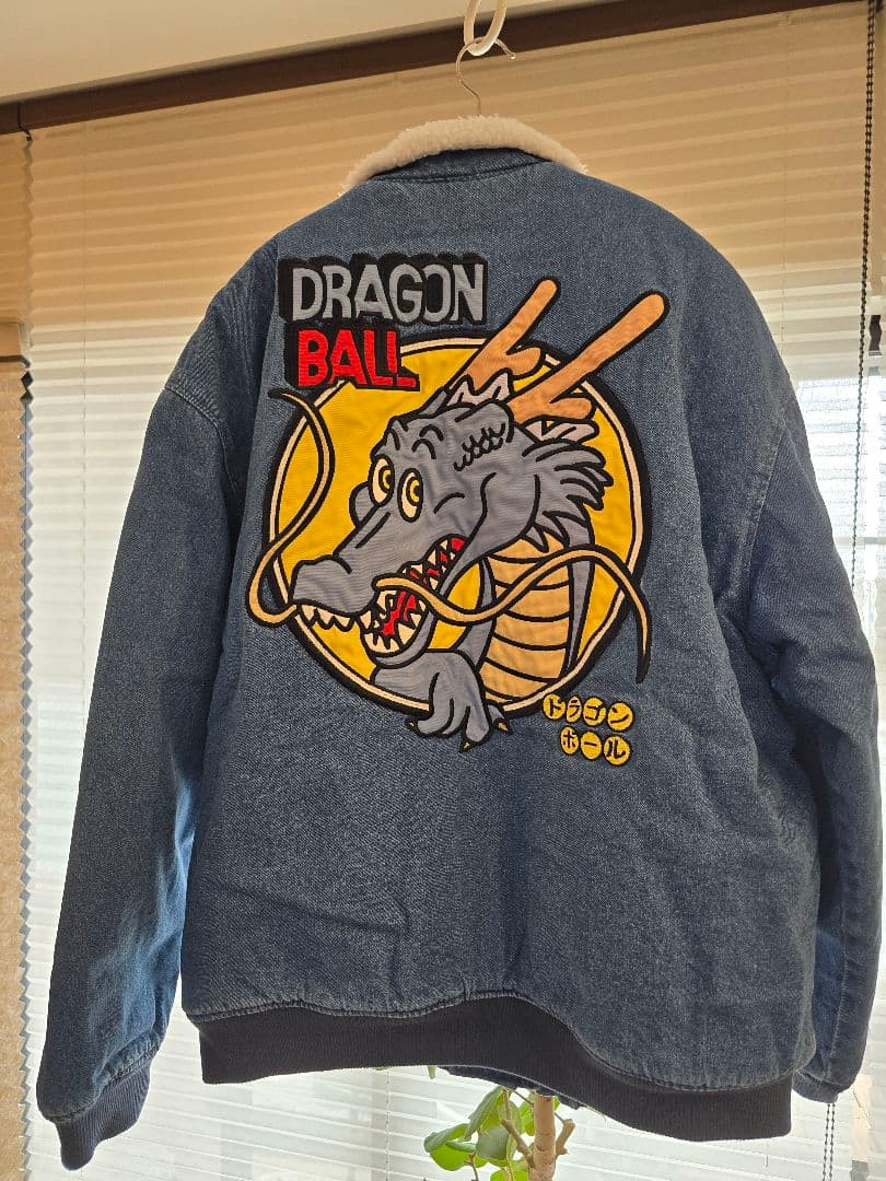 BREEZE ドラゴンボールコラボ デニムボアジャケット 大人サイズ L 新品