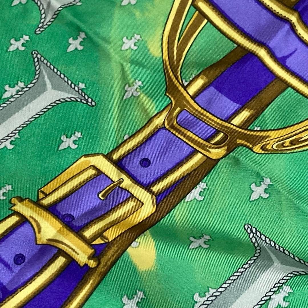 売*。様 訳あり エルメス カレ90 シルク スカーフ SELLES A HOU