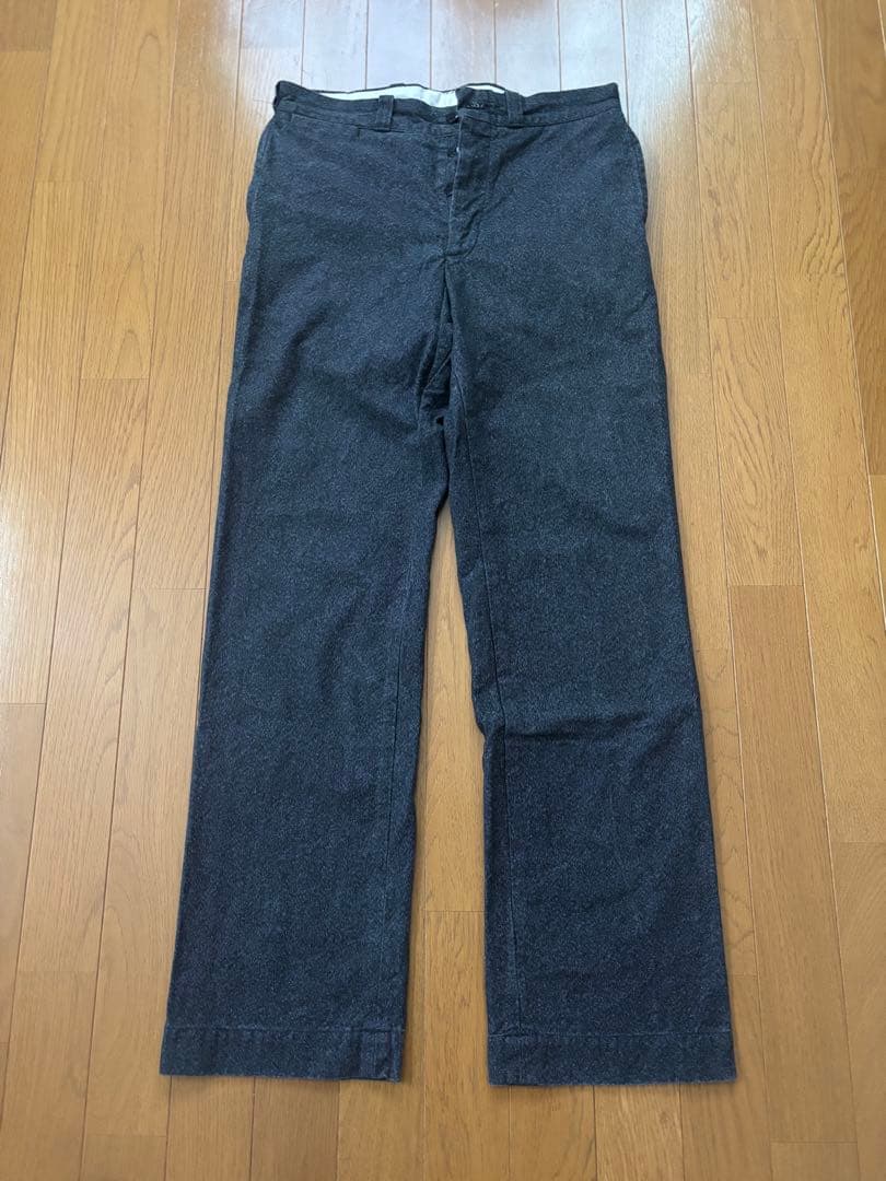 ブラックシャンブレー 50s vintage 黒シャン ごま塩