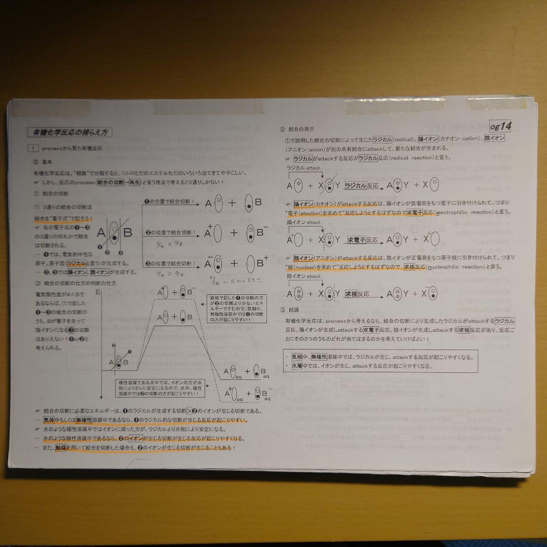 駿台 高3化学α 前期・後期 山下幸久先生