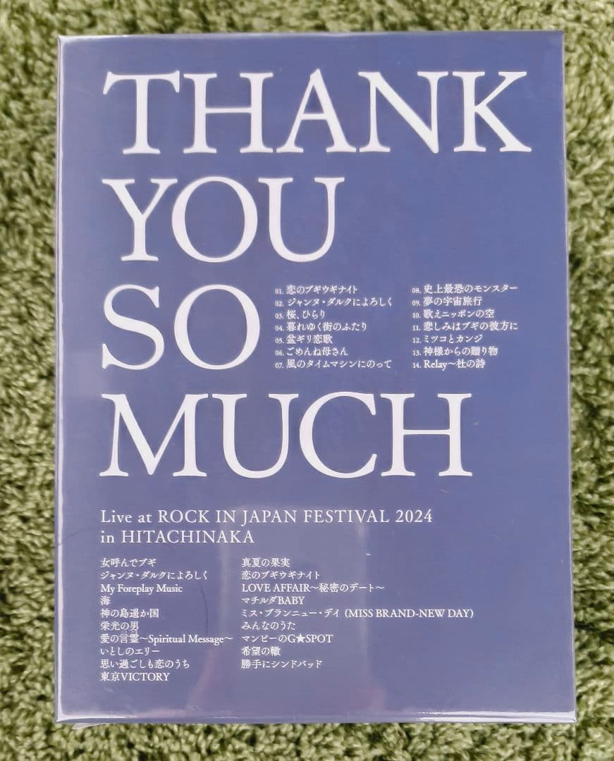 サザンオールスターズ　THANK YOU SO MUCH　完全生産限定版B