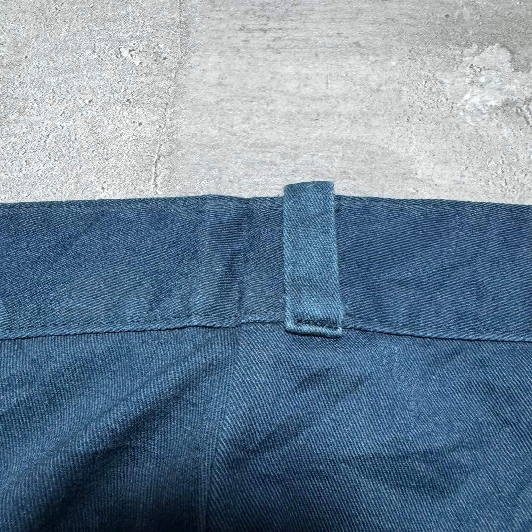 90s USA製 Dickies874 ネイビー チノパン ワークパンツ W34