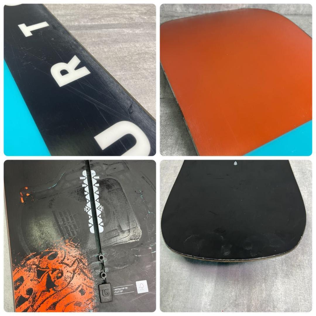 バートン Instigator 150cm メンズ スノーボード 3点セット