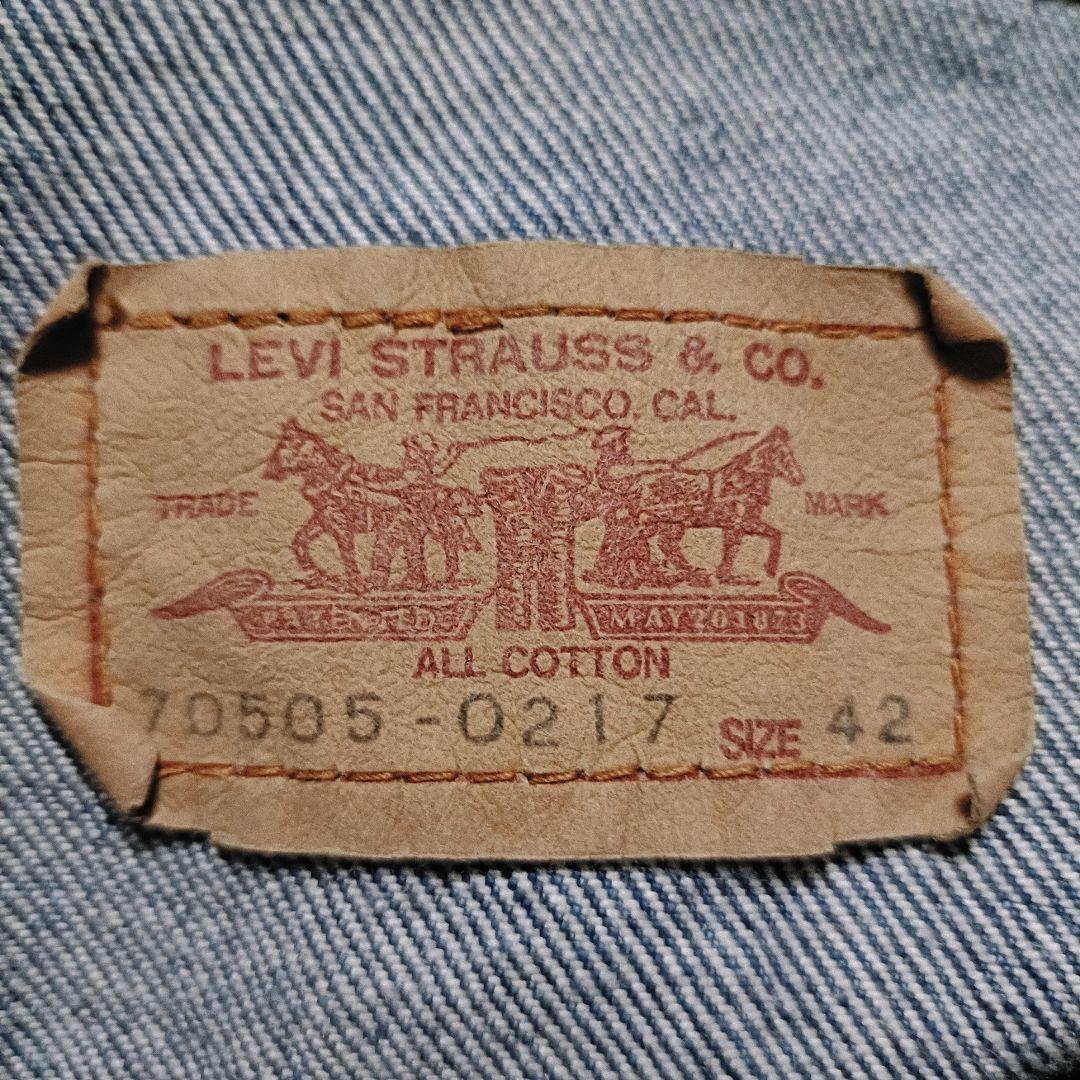 LEVI'S 70505 日本製 80s