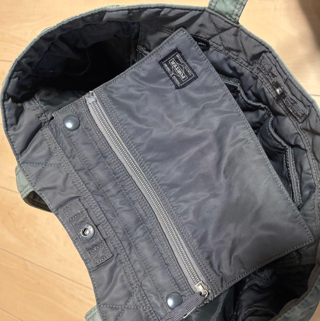 廃盤　レア色　PORTER　ポーター　クリーム　トートバッグ　ハンドバッグ