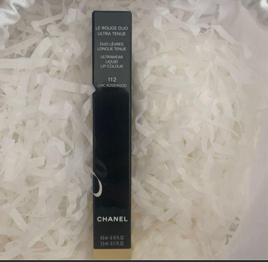 CHANELルルージュデュオウルトラトゥニュ 112 - シック ローズウッド