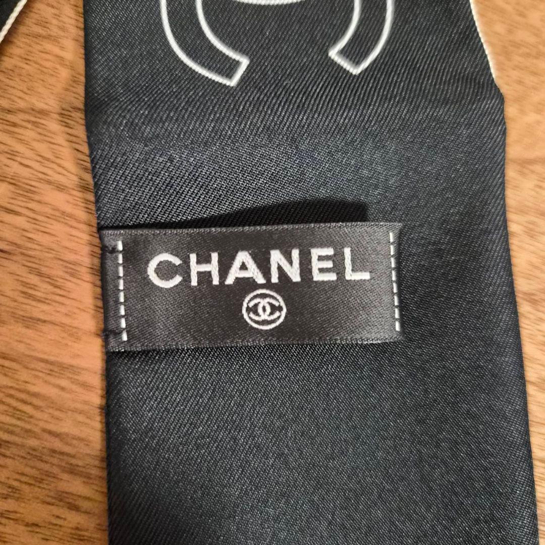 未使用新品CHANEL　シルクスカーフ(バンダナ)　非売品