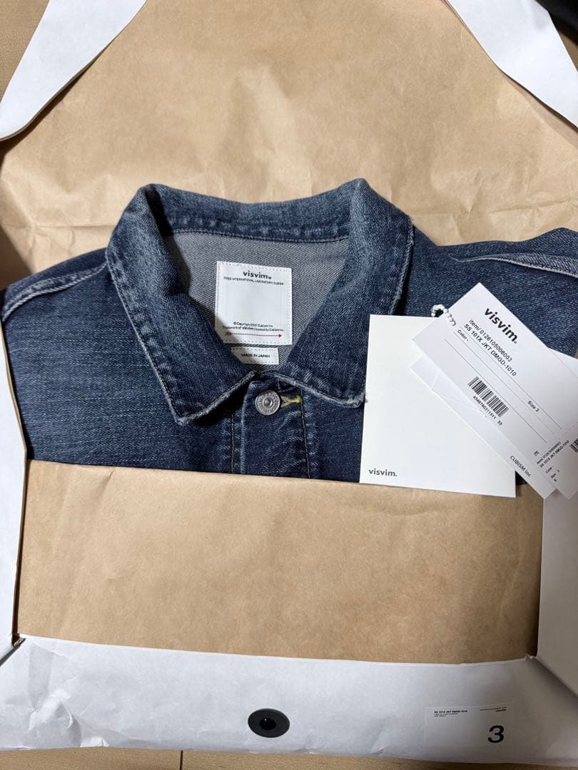 visvim 101x JKT DMGD-1010 26ss サイズ3