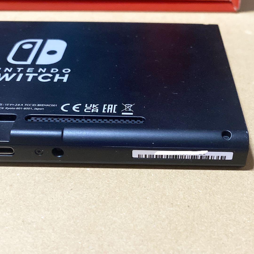 ほぼ新品未使用品　Switch本体画面のみ　2024年製　動作確認済み　⓳