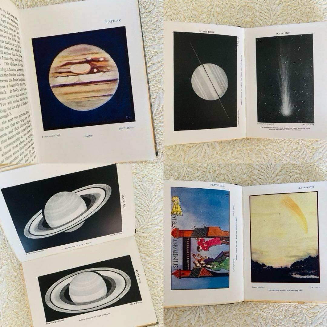 洋書　古書　アンティーク　Stars　イギリスの星図鑑　天文学　惑星　星座